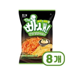 해태 빠새 간장청양마요맛 봉지과자 55g x 8개