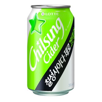  칠성사이다제로 그린플럼 355ml