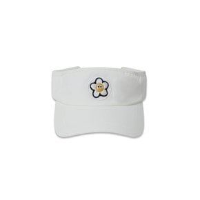 signature sun visor white