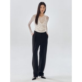 [Drama Signature] Pleated Straight Trousers_3color