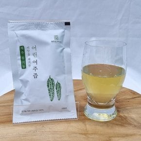 [밋앤밀] 제주 오가닉스 유기농 여주즙 100% 원액 100ml 30포