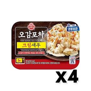 오뚜기 오감포차 크림새우 즉석간편안주 180g x 4개