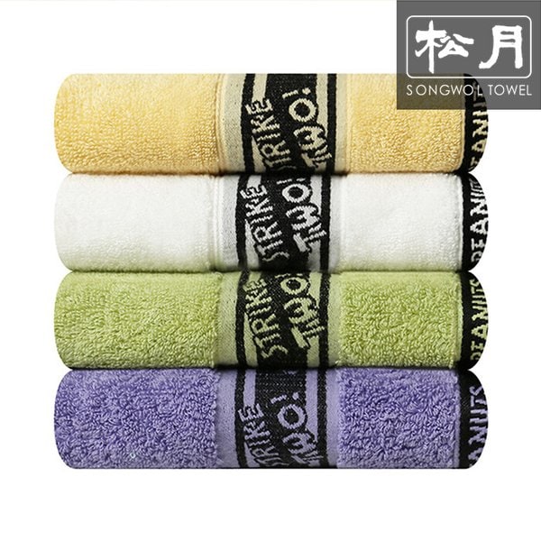 스누피 플레이스포츠40 세면타올 150g 10매