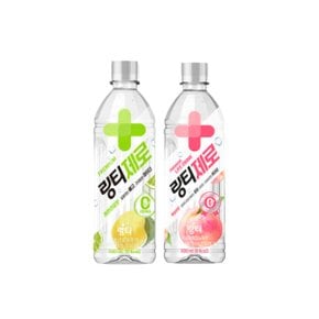 [링티] 링티제로 복숭아 500ml 12페트 + 레몬라임 500ml 12페트 / 총 24페트