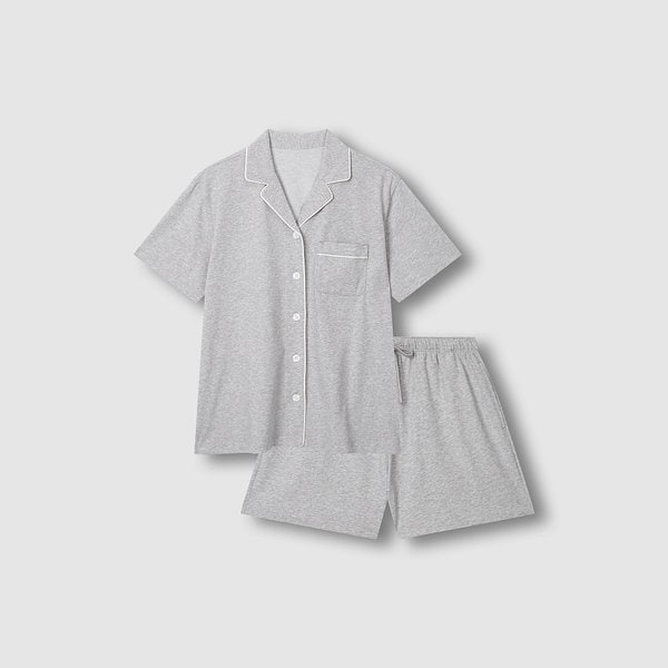 여 JAJU AIR 코튼 3부 파자마 세트 J216201073083