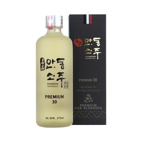 명품안동소주 프리미엄30 30도 375ml 명품안동소주