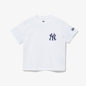 [키즈] MLB 로고 셋업 뉴욕 양키스 티셔츠 화이트  13679502