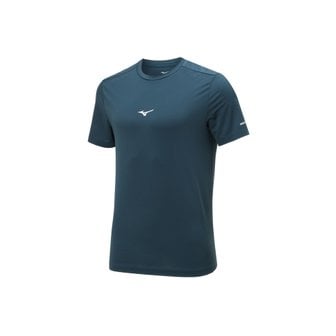 미즈노 얇은 기능성 런닝 반팔 티셔츠 러닝 숏 슬리브 RUNNING SHORT SLEEVE_32YA310123