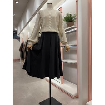 잇미샤 [여주점] 여성 밴딩 플레어 미디 스커트(ITOAWSK830)