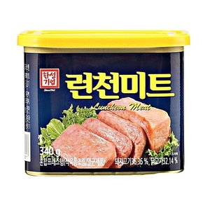 런천미트 식자재 한성 340G 통조림 가공식품