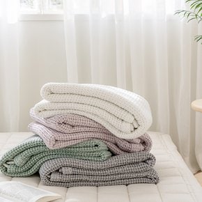 [파르페by알레르망] 모먼트 모달와플 피그먼트 블랭킷 KIDS