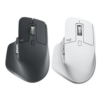 Logitech 【해외직구】 Logitech 로지텍 MX Master 3S 마스터 블루투스 무선 마우스 / 8000DPI / 저소음