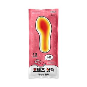 /디자인에버 국내생산 프렌즈 슈즈 깔창 핫팩 발난로 발핫팩 여성