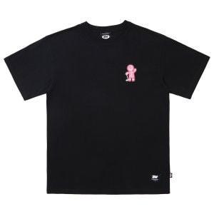 욜프 T-SHIRTS GINGER MAN BLACK 욜프 반팔티 진저맨 블랙