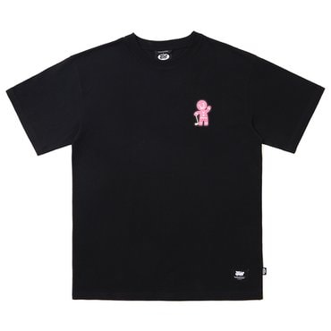 욜프 T-SHIRTS GINGER MAN BLACK 반팔티 진저맨 블랙