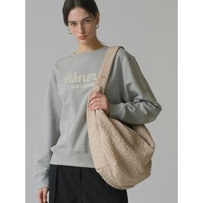 SIAC3090 Wrinkle Bag_Ash beige