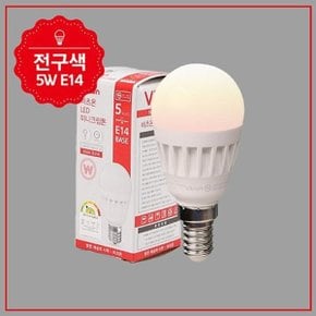 미니 크립톤 LED 5W E14 전구 KS_WE25873