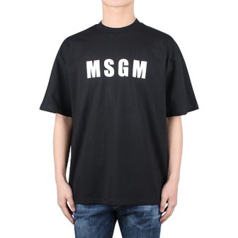 MSGM 로고 반팔티 (3240MM94 227298 99)