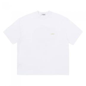 [까를로] Green Slogan T-shirts White (S8438321)