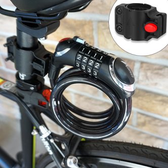 에이스피드 자전거 번호키 자물쇠 비밀키 락 열쇠 용품 LED라이트