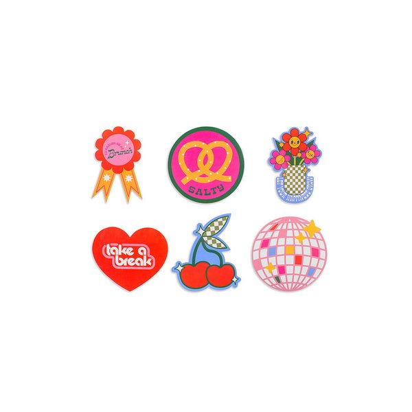 STICK WITH IT! 빅 비닐 스티커 - ASSORTED