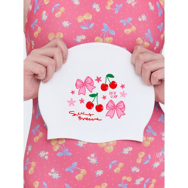 [리본 체리_핑크] 실리콘 수모