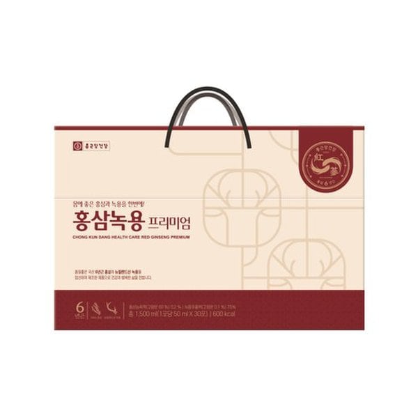 [NEO택배][종근당건강]홍삼녹용 프리미엄 50ml*30포