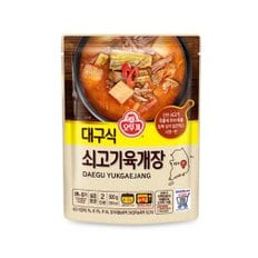 [오뚜기] 대구식 쇠고기육개장 500g x 12