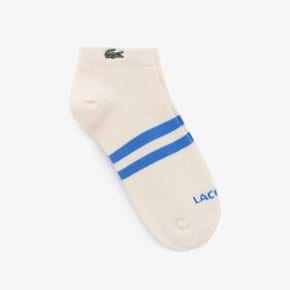 LACOSTE 라코스테 남성 컬러 블록 앵클 양말(RA001E)70V