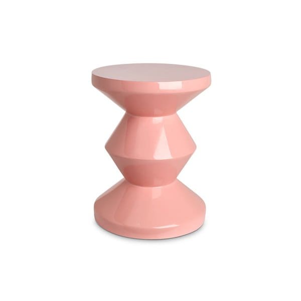 Zigzag stool_Pink