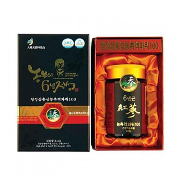 HSJ-M 청정삼 홍삼농축액 파워100 240g (S12268355)