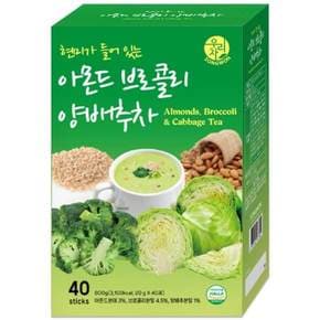 송원 아몬드 브로콜리 양배추차 40T