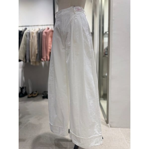 [여주점] 라인 포인트 와이드 슬렉스 면 팬츠 ES2OPT61