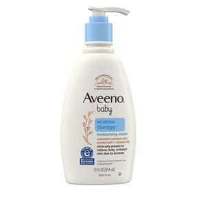 [해외직구] Aveeno 아비노 베이비 엑지마 테라피 모이스처라이징 크림 354ml 2팩