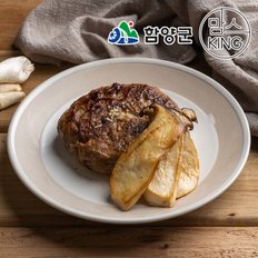 지리산흑돼지 자이언트 새송이버섯떡갈비 250g