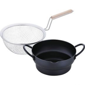 일본 와헤이 튀김냄비 Wahei Freiz Saishokuan Frying Pot 1530878