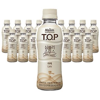  Maxim 맥심 티오피 심플리스무스 라떼 240ml x 20개 (TOP 커피)