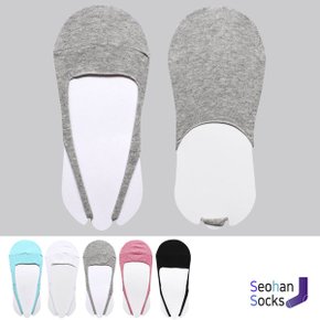 여자 뒷꿈치 걸이 반쪽짜리 특이한 양말 1족