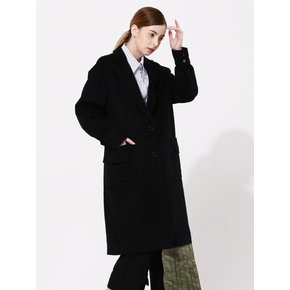 WunderGeist Unbalance Overfit Wool Coat