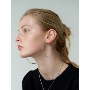 [Surgical] Big Ring Earrings