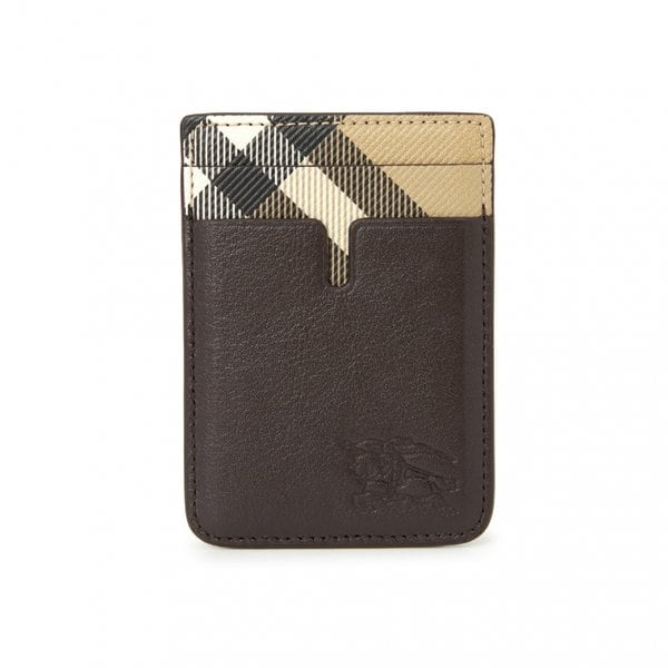 [부산점] 팝 체크 남성 마그네틱 카드지갑 8119029