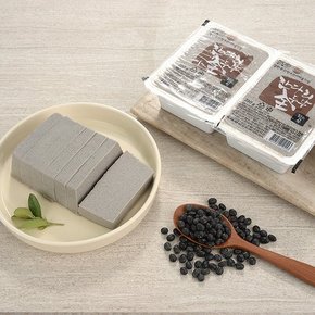 국산콩 100% 잔다리 명품 검은콩 全두부 (310g x 4모)