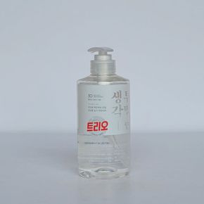 원룸살림 애경 트리오 투명한생각 500ml 용기형