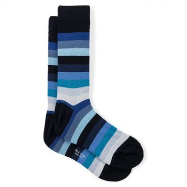 이스퀘어 4756094 Paul Smith Floyd Stripe Cotton Blend Dress Socks