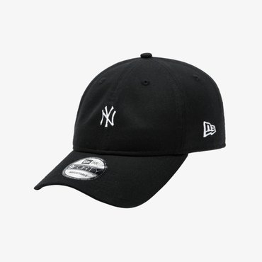 뉴에라 MLB 뉴욕 양키스 미니 로고 언스트럭쳐 볼캡 블랙