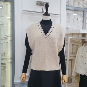 옆단추니트베스트(S224B953)