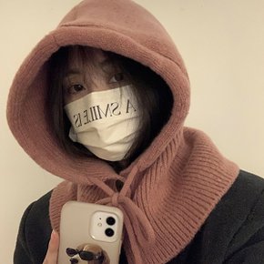 [1+1] 와이드핏 바라클라바 후드모자 넥워머 컬러5종_23683386