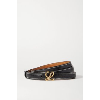 로에베 L 버클 가죽 벨트 블랙 31432202865024896