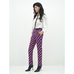 Graphic-Patterned Print Trousers_UTH-FP08