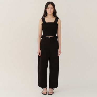 킨더살몬 RS24 Cotton Barrel Pants Black